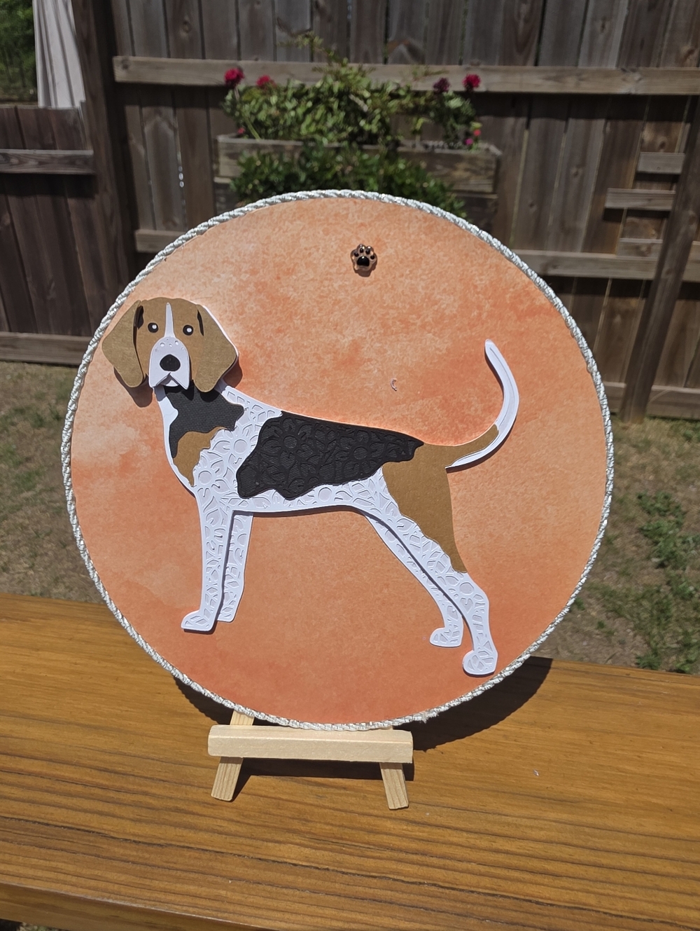 3D COONHOUND BEAGLEWall Art - (Includes 50% Donation)